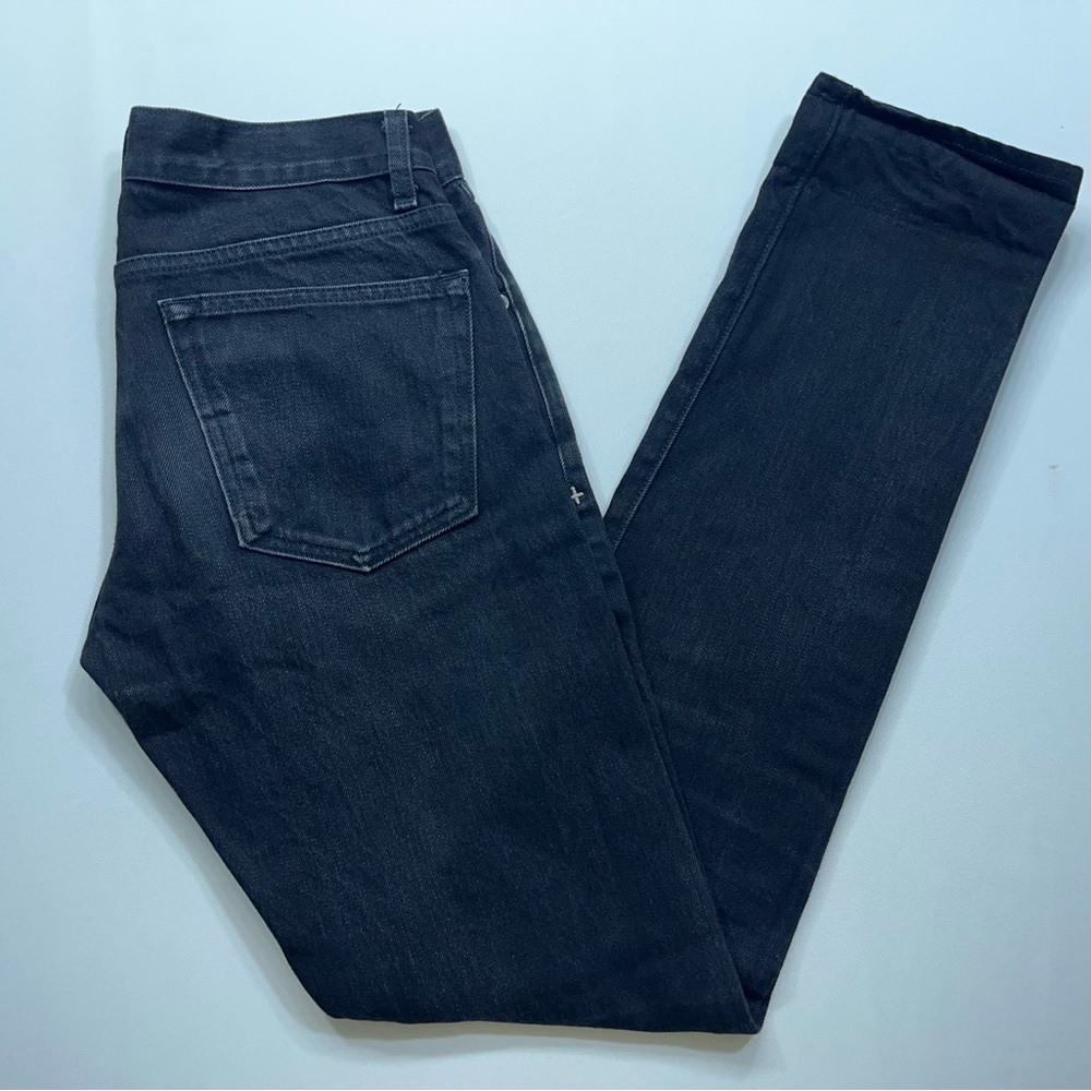 Imogene and Willie Jeans Mens Size 28x33 Black Charlie Button Fly Selvedge USA